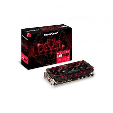 8GBD5-3DH/OC PowerColor Placa de Vídeo AMD AXRX 580 8GB
