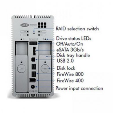 9000316 Unidade de Backup LaCie 2big Quadra 4TB
