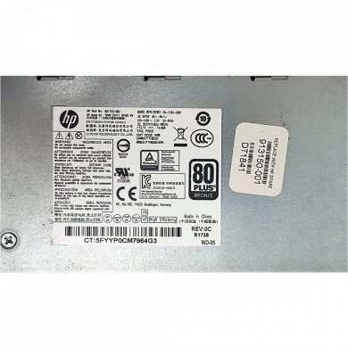 HP Fonte 180W EliteDesk 800 G3 MT SFF 80P Bronze