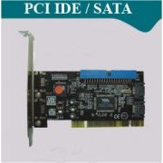 Controladora SATA COMTAC PCI 32-bit 33MHz, 2 Canais  Suporta 2-SATA Ports and 1-Ultra ATA Port, PCI 32-bit 33MHz interface (PCI 2.2), Driver supported M