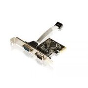 Placa Controladora Serial Comtac PCI-Express x1 com 2 saídas Seriais RS-232 com controle de fluxo por Hardware
