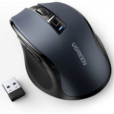 90545 Ugreen mouse sem fio ergonomico silence 4000 dpi