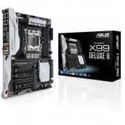 Asus Placa Mãe X99-DELUXE II 2011-V3 Core I7, Memória 8 x DIMM DDR4, 8 x Porta(s) SATA 6Gb/s, Rede Dual Gigabi