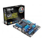 Placa Mãe Asus AMD M5A99FX PRO R2.0 T Phenll/Athloll AM3+ Maximo 32GB DDR3, 2x SATA 6Gbs,  Rede Gigabit