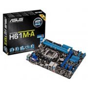 Placa Mãe Asus H61M-A Core i7/i5/i3 1155 DDR3 Capacidade 16GB USB 3.0 Entradas HDMI DVI RGB