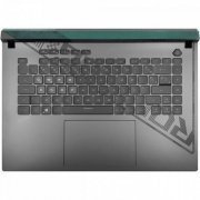 Carcaça Palmrest ASUS Gamer ROG Strix G16 G614 G615 completa com Touch, Botão Power e LED RGB