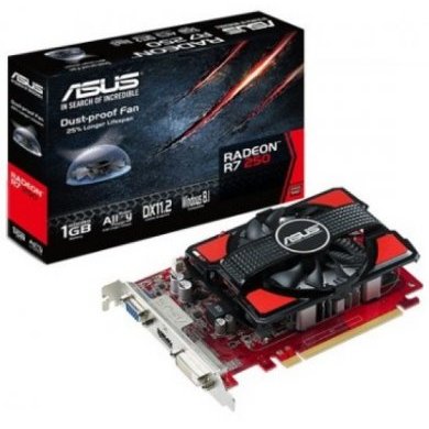 90YV0920-M0NA00 Placa de Vídeo ASUS AMD Radeon R7 250