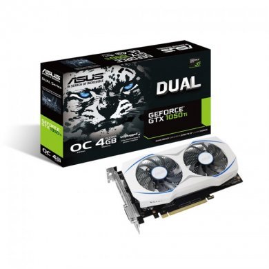 90YV0A50-M0NA00 Asus GPU GTX1050TI 4GB Dual DRR5 128 bits