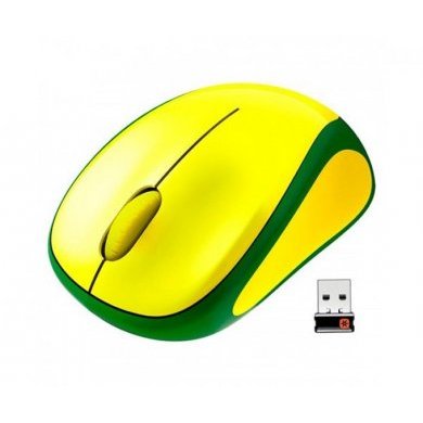 910-004022 Logitech Mouse Wireless M317 Verde/Amarelo