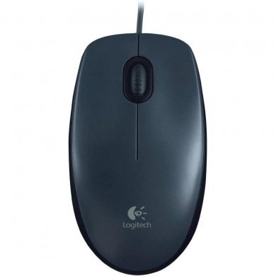 Logitech mouse optico M90 USB 1000dpi preto