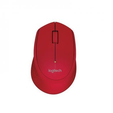 Logitech Mouse Optico Sem fio M280 Vermelho
