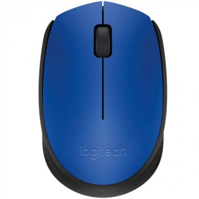 Logitech Mouse sem fio M170 2.4GHz azul