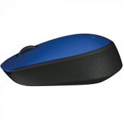 Logitech Mouse sem fio M170 2.4GHz azul alcance de 10
