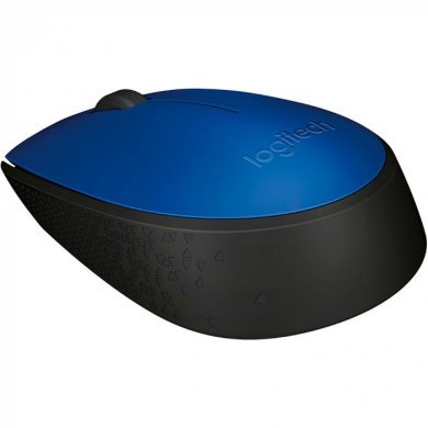 Logitech Mouse sem fio M170 2.4GHz azul