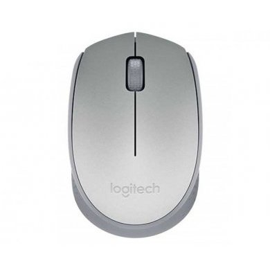 910-005334 Logitech mouse sem fio M170 2.4GHz prata alcance de 10m