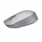 Logitech Mouse Wireless M170 2.4GHz Prata Alcance 10 Metros