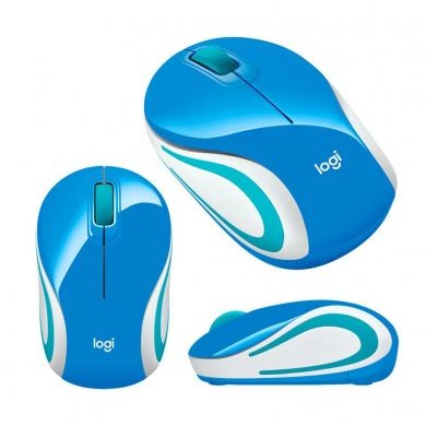 Logitech Mini Mouse Wireless M187 2.4Ghz