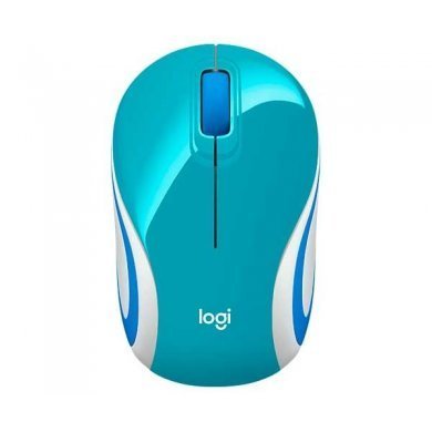 910-005363 Logitech mouse wireless M187 verde aqua 2.4Ghz