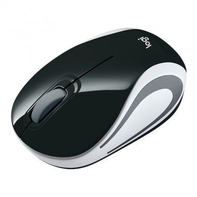 Logitech Mouse Wireless M187 2.4GHz Preto