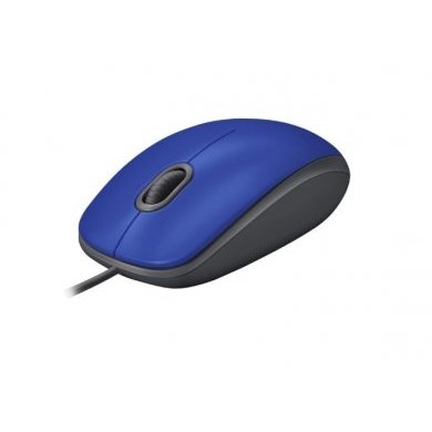 910-005491 Logitech Mouse M110 USB 1000dpi Azul