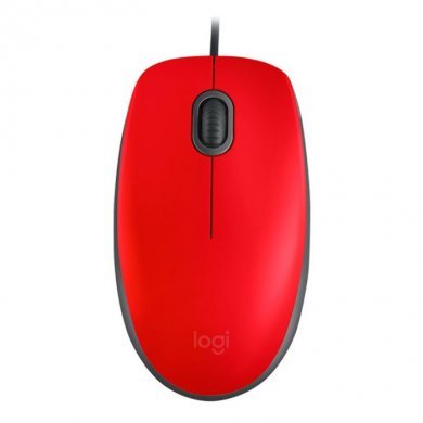 910-005492 Logitech Mouse M110 USB 1000dpi Vermelho