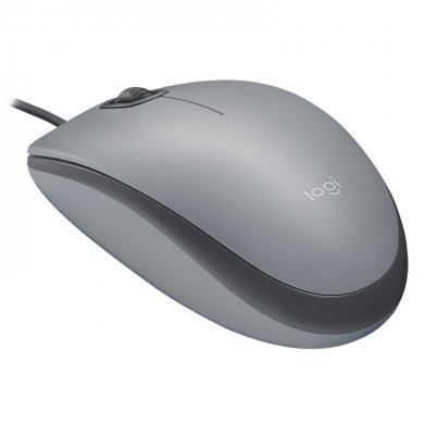 Logitech Mouse M110 USB 1000dpi Cinza