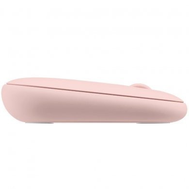 Logitech Mouse Sem Fio  Pebble M350 Rosa