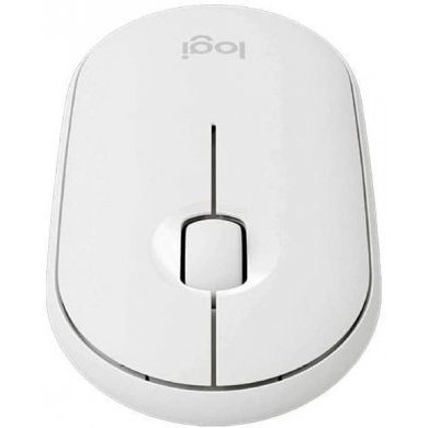Logitech Mouse Sem Fio Pebble M350 Branco
