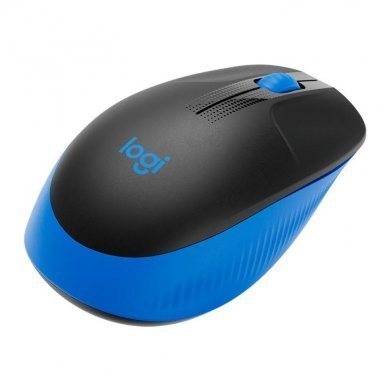 910-005903 Logitech Mouse M190 Wireless Preto/Azul