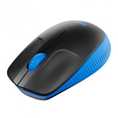910-005903 Logitech Mouse M190 Wireless Preto/Azul