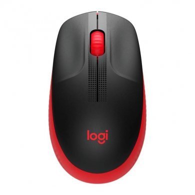 910-005904 Logitech Mouse M190 Wireless Vermelho