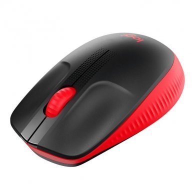 Logitech Mouse M190 Wireless Vermelho