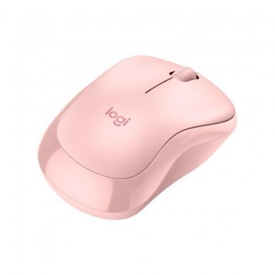 Logitech mouse sem fio Silent M220 rosa USB