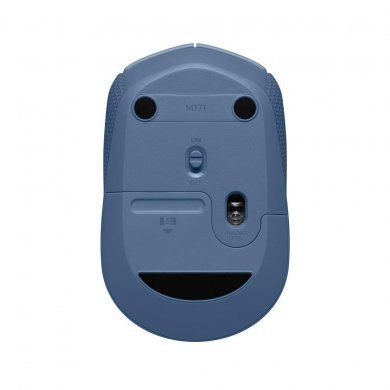 910-006863 Logitech mouse sem fio M170 2.4GHz azul claro