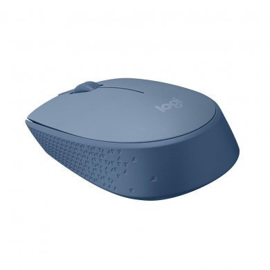 910-006863 Logitech mouse sem fio M170 2.4GHz azul claro