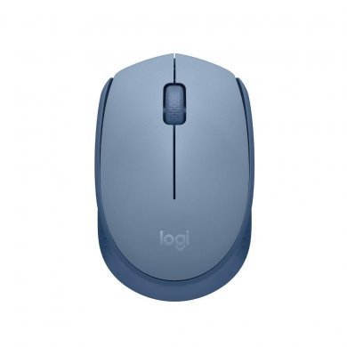 910-006863 Logitech mouse sem fio M170 2.4GHz azul claro