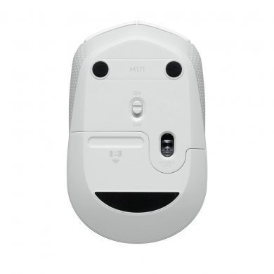 Logitech mouse sem fio M170 2.4GHz branco