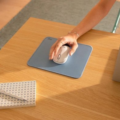 Logitech mouse sem fio M240 Silent Branco USB