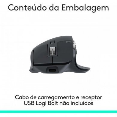 Logitech mouse MX Master 3S bluetooth edition grafite