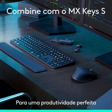 Logitech mouse MX Master 3S bluetooth edition grafite