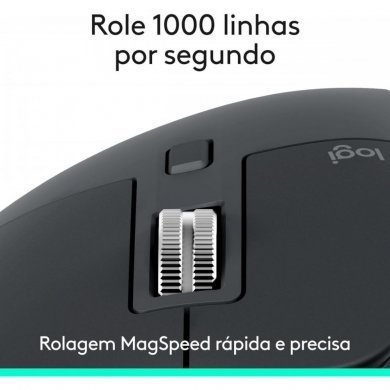 Logitech mouse MX Master 3S bluetooth edition grafite