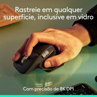 Logitech mouse MX Master 3S bluetooth edition grafite