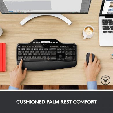 Kit Mouse e Teclado Wireless Logitech MK710