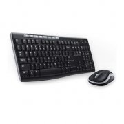Teclado e Mouse Logitech Wireless MK270 Design Difere