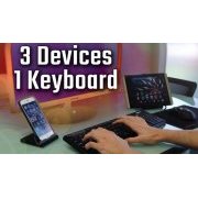 Logitech Combo Multi-Device Keyboard Digite um relató