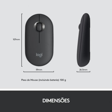 Logitech Kit Mouse e Teclado MK470 Sem Fio Inglês