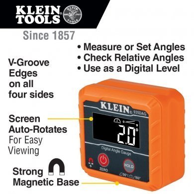 Klein Tools Medidor e Nível Digital para Ângulos