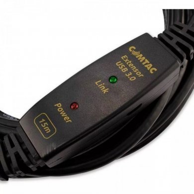 9375 COMTAC Cabo Extensor Amplificador USB 3.0 15m