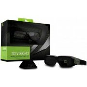 Óculos NVIDIA 3D Vision 2 Wireless Kit com Receptor de Dados - Visualização de Filmes e Games em 3D, Autonomia da bateria 60 horas