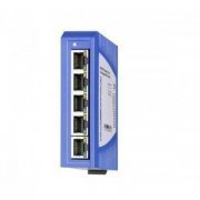 Hirschmann switch industrial 5 portas SSL20-4TX/1FX 10/100Mbps não gerenciável para trilho DIN